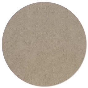Mata stołowa ze skóry ekologicznej ø 40 cm Circle XL Bull – LIND DNA
