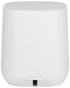 Biały kosz na śmieci Wenko Davos, 5 l