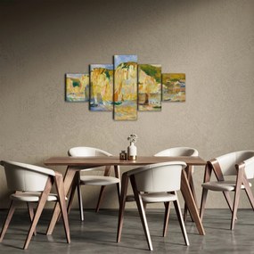 Obraz - Auguste Renoir, Sea and Cliffs, reprodukcje (125x70 cm)