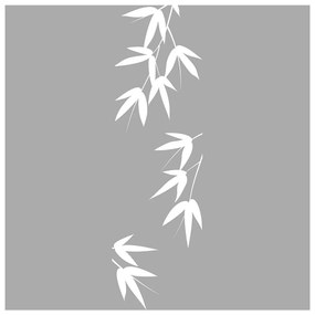 Naklejka na drzwi prysznicowe Ambiance Bamboo Leaves