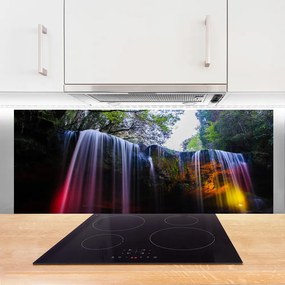 Szkło Dekoracyjne do Kuchni Dziki Wodospad Górski