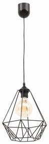 Lampa wisząca BENIGNE I czarna ELTAP