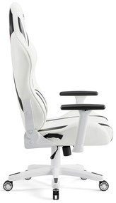 Fotel gamingowy Diablo X-Horn 2.0 Normal Size, biało-czarny