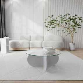 Stolik konferencyjny Bubble White
