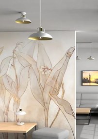 Biała lampa wisząca metalowy klosz - K483-Ramona