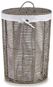 Kosze wiklinowe z materiałową wyściółką RUSTIC, 2 sztuki