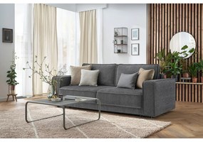 Ciemnoszara sofa rozkładana Emile – Bobochic Paris