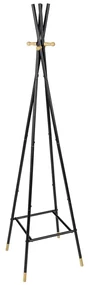 Czarny metalowy wieszak Loft – Wenko