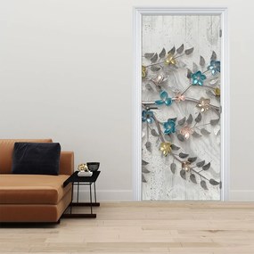 Fototapeta na drzwi - Na gałęzi, abstrakcja (95x205cm)