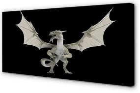Zdjęcie na płótnie Biały Smok