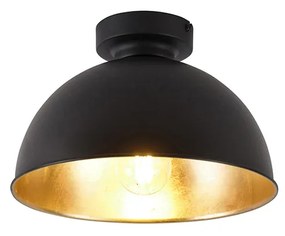 Inteligentna lampa sufitowa czarna ze złotem 28 cm z Wi-Fi A60 - MagnaxPrzemysłowy Oswietlenie wewnetrzne