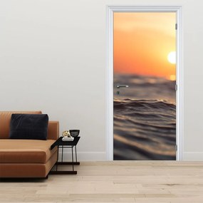Fototapeta na drzwi - Fale morskie (95x205cm)