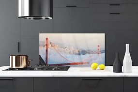 Panel Szklany Most nad Oceanem Chmur