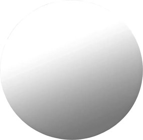 Okrągłe nowoczesne lustro ścienne 80 cm bez ramy R7-B03