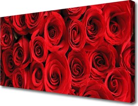 Obraz canvas na ścianę Bukiet Świeżych Róż