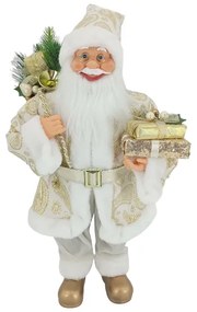 Figurka świąteczna Mikołaj Złoty 60cm