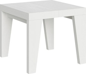 Stół rozkładany 90/246x90 cm Naxy frassino biała