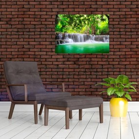 Obraz wodospadu w Kanchanaburi, Tajlandia (70x50 cm)