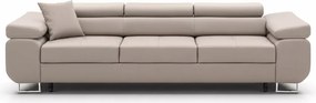 Kanapa Stilo z funkcją spania – nowoczesna sofa tapicerowana tkaniną Kronos, komfortowe siedzisko, automat delfin