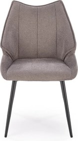 Krzesło tapicerowane K543 szare