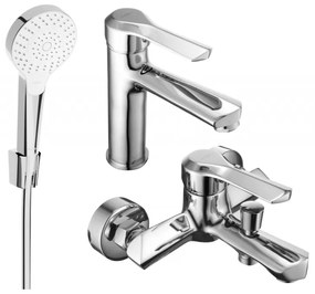 Mexen Sabre R05 zestaw wannowy, chrom - 72103R05-00