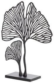 Metalowa figurka (wysokość 48 cm) Leaf – Light &amp; Living