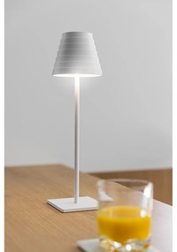 Biała lampa stołowa LED (wysokość 37 cm) Fizzi – GTV