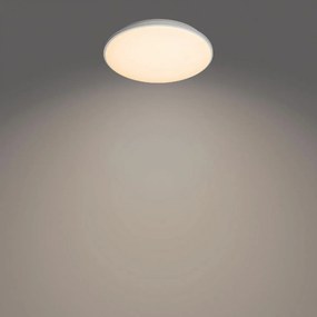 Philips 8720169196131 sufitowa lampa LED Wincel 40W 4300LM 2700-6500K 48 cm IP20, biała + pilot