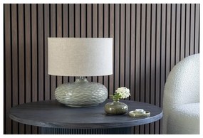 Ciemnobrązowy okrągły stolik w dekorze topoli ø 80 cm Boavista – House Nordic