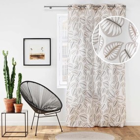 Beżowa zasłona 140x260 cm Alma – douceur d'intérieur
