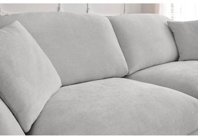 Jasnoszara rozkładana sofa 235 cm Cezanne – Bobochic Paris