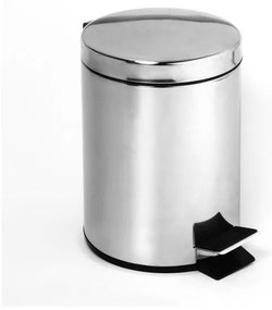 Kosz 30x65 cm ze stali nierdzewnej/srebrny