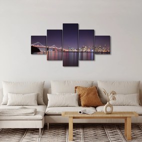 Obraz przedstawiający San Francisco, Kalifornia (125x70 cm)