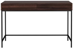 Biurko z blatem w dekorze orzecha 50x120 cm Celine – Støraa