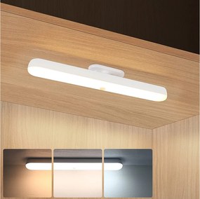 NETTLIFE Oświetlenie szafki kuchennej LED z czujnikiem ruchu - Lampa kuchenna z możliwością ładowania przez USB Oświetlenie szafki kuchennej 24CM