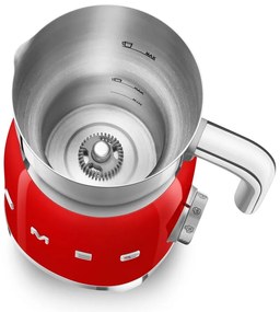 Czerwony spieniacz do mleka Retro Style – SMEG