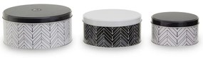 Metalowe pojemniki na żywność 3 szt. na żywność Urban – Premier Housewares