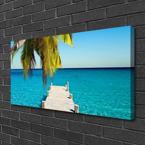 Obraz drukowany na płótnie Most Wiszący nad Zatoką