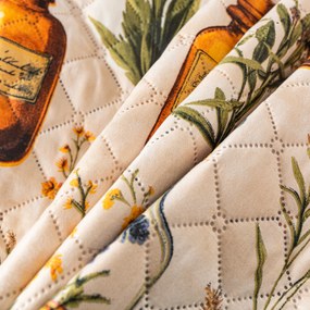 Narzuta na łóżko APOTHECARY, kremowy Rozmiar: 220 x 240 cm