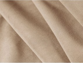 Ceglaste tapicerowane łóżko dwuosobowe ze stelażem 140x200 cm Aveline – Micadoni