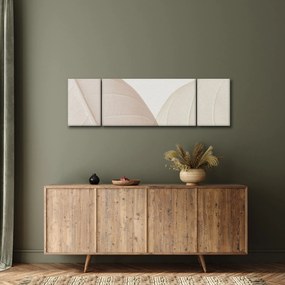 Obraz - Teksturowane liście (170x50 cm)