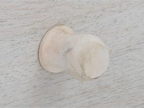 Biała szafa z litego drewna mango 100x175 cm Rana – Støraa