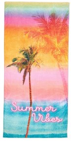 Bawełniany ręcznik plażowy frotte 76x160 cm Summer Vibes – Sassy B