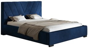 Dwuosobowe łóżko z zagłówkiem 180x200 Infermi 3X - 36 kolorów