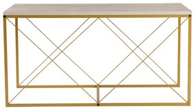 Stolik konferencyjny Defne Gold Travertine