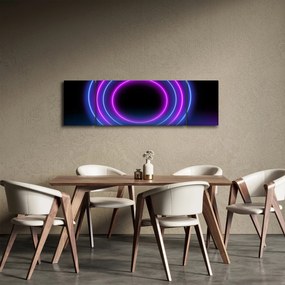 Obraz kolorowych kółek (170x50 cm)
