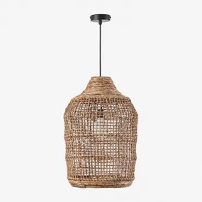Lampa Sufitowa Wisząca Do Użytku Zewnętrznego Arantxa Czarna & Ø38 Cm - ↑55 Cm Arantxa - Sklum
