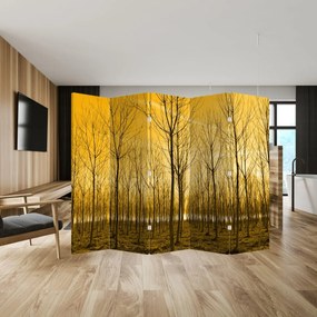 Parawan - Las o zachodzie Słońca (210x170 cm)
