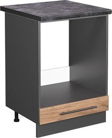 Szafka kuchenna złoty dąb energetyczny 60x60x82 fame-line