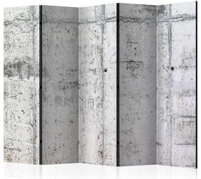 Parawan jednostronny Tła i desenie 225x172 cm 5-częściowy szary ARTGEIST B